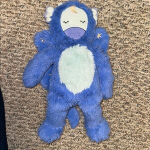SLUMBERKINS LIMITED EDITION JADE BLUE DRAGON KIN PLUSH STUFFED ANIMAL EUC